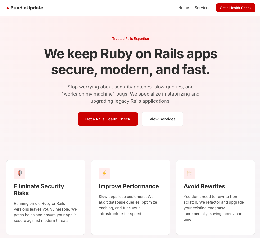 bundleupdate project